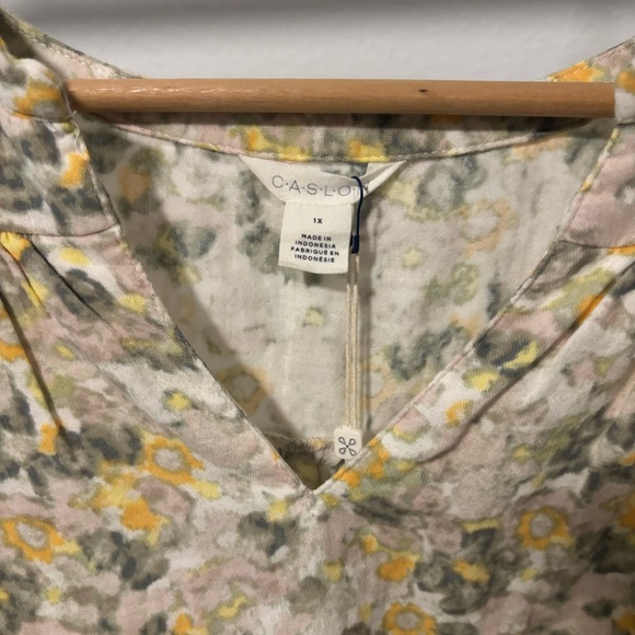 🆕 Caslon A-Line Floral Sleeveless Top from Nordstrom, New with Tags - Picture 4 of 8